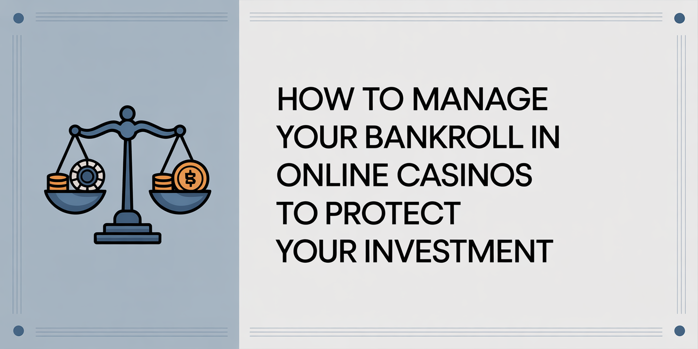 How to Manage Your Bankroll in Online Casinos to Protect Your Investment