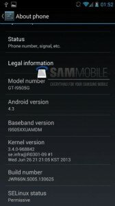aggiornamento galaxy s4 parlando di