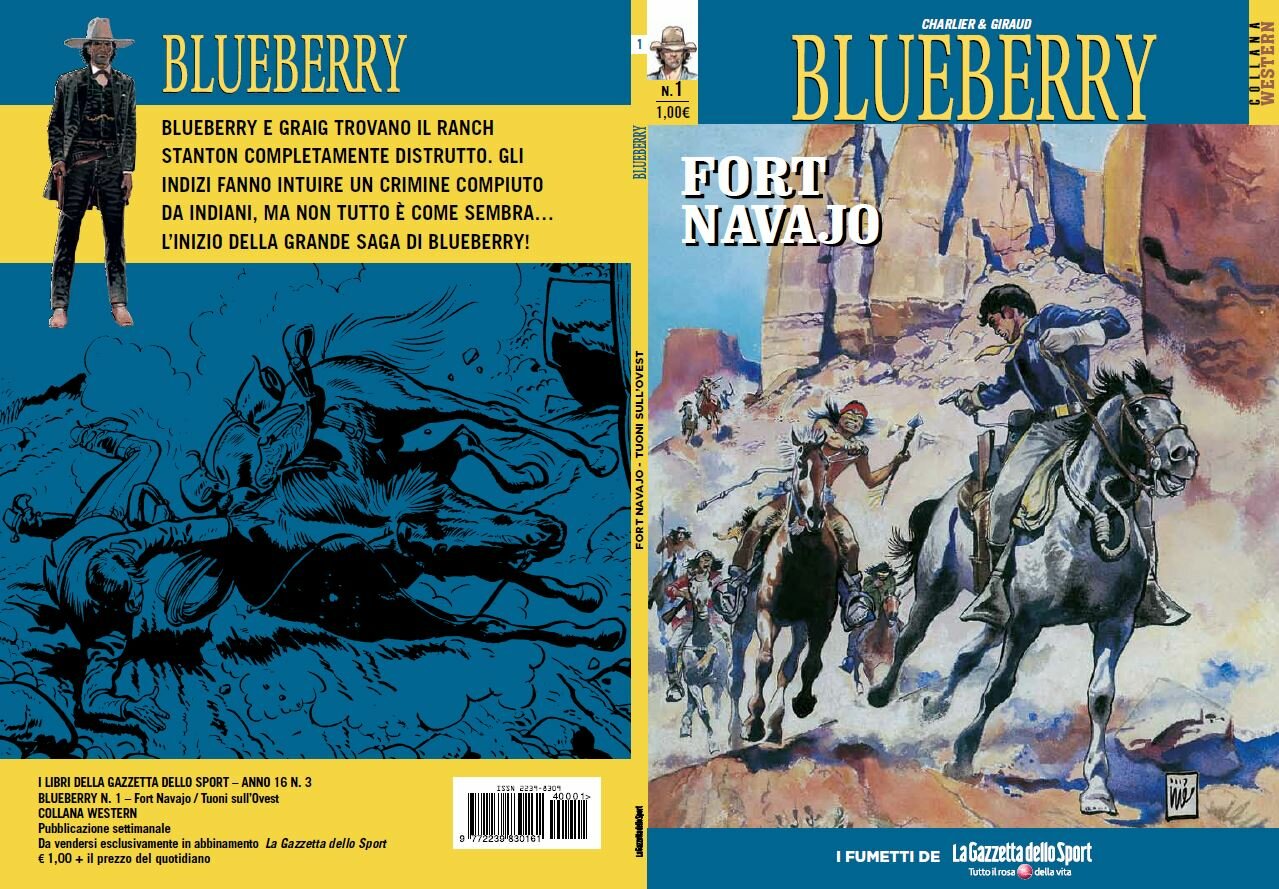blueberry collana gazzetta dello sport