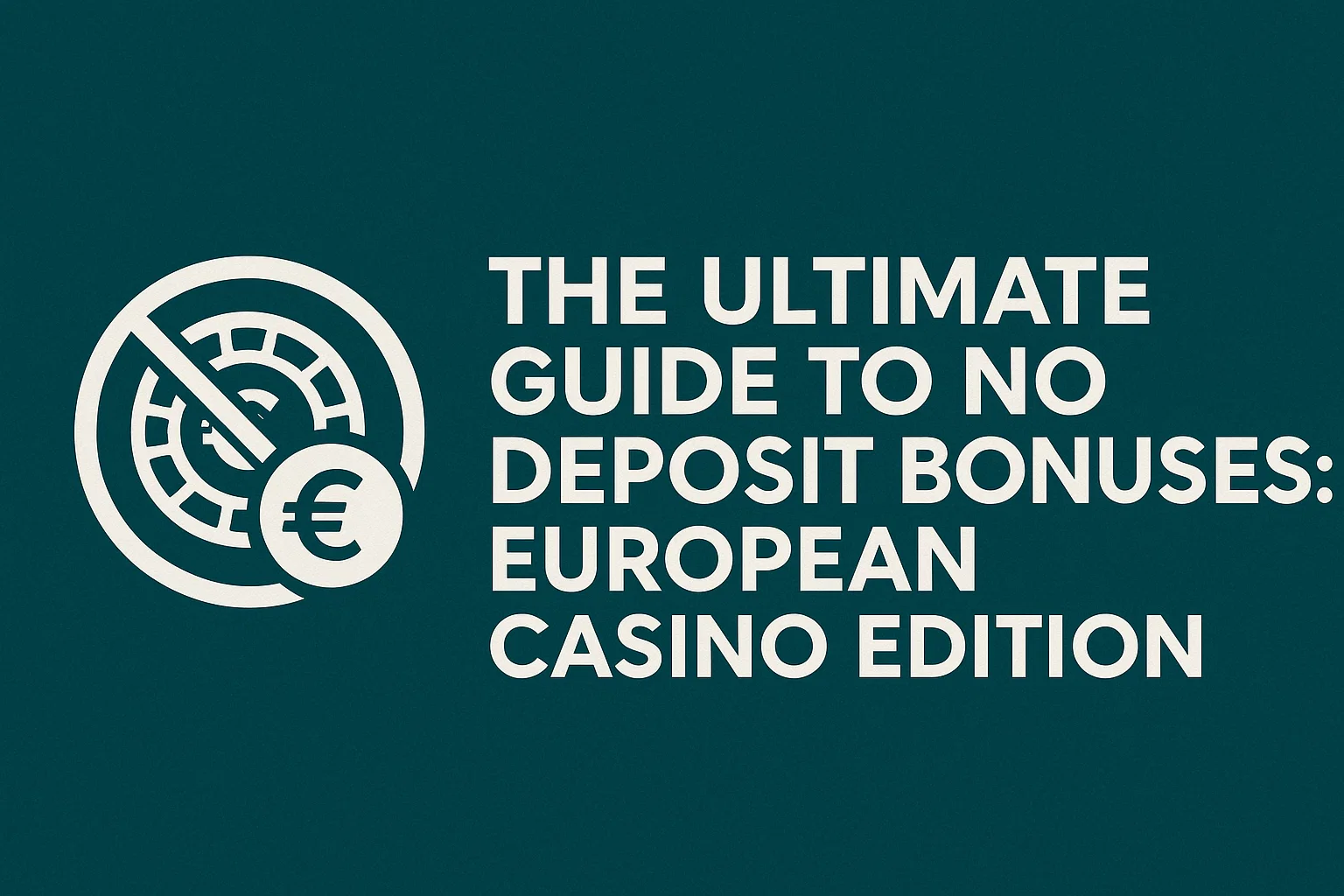 The Ultimate Guide to No Deposit Bonuses: European Casino Edition