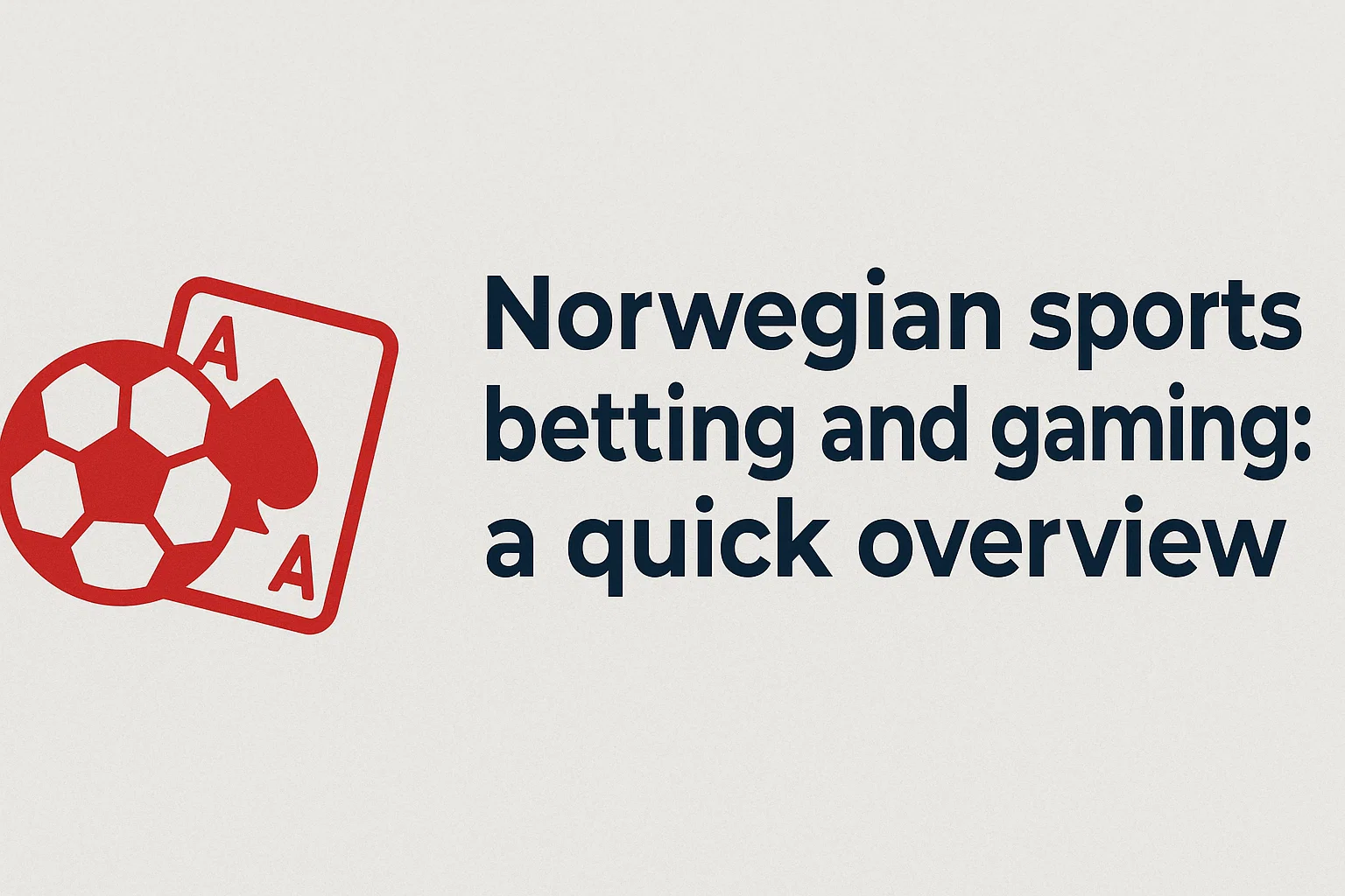 Norwegian sports betting and gaming: a quick overview