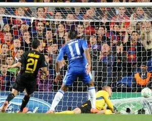 Didier Drogba gol Chelsea - Barcellona