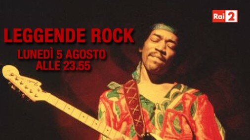 Televisione: Jimi Hendrix nella seconda puntata di “Leggende Rock”