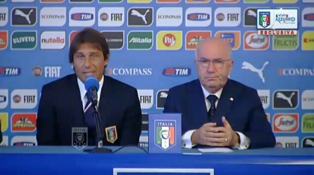 Le prime parole di Antonio Conte da CT della Nazionale (Fonte: FIGC TV)
