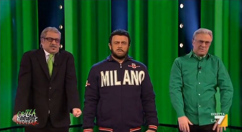 mauriziocrozza_maroni_salvini_bossi