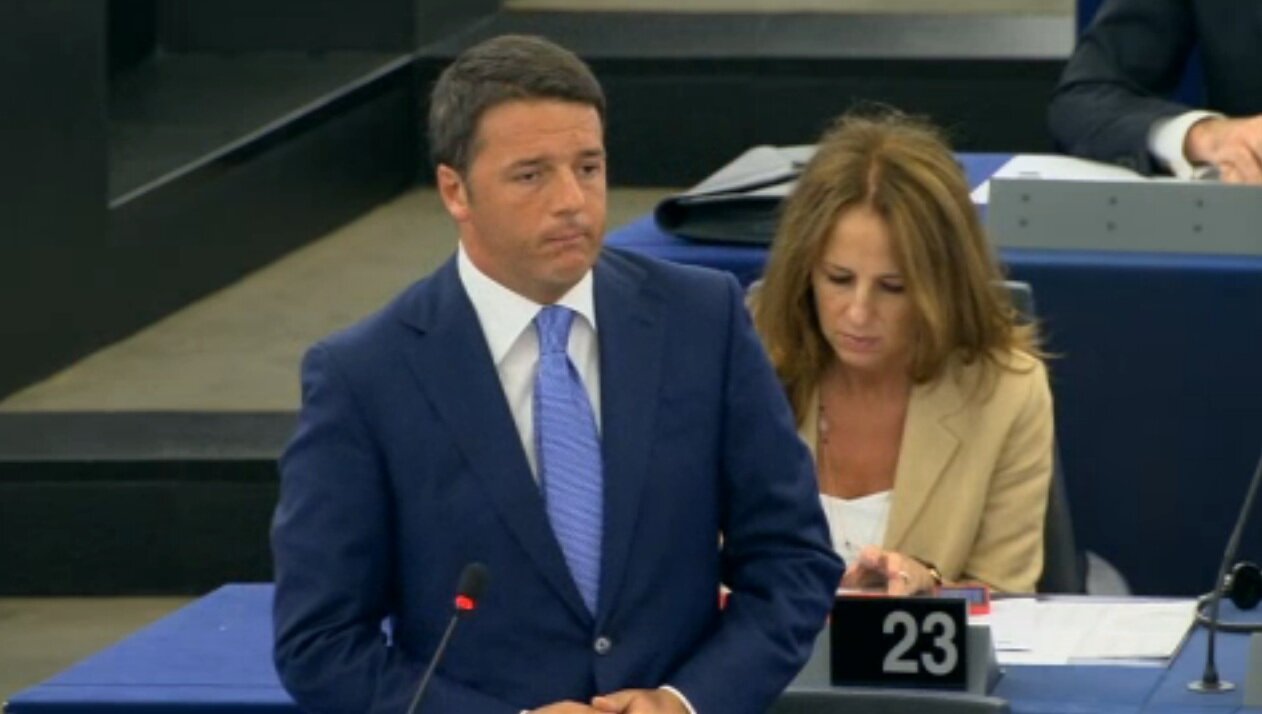 matteorenzi_parlamentoeuropeo